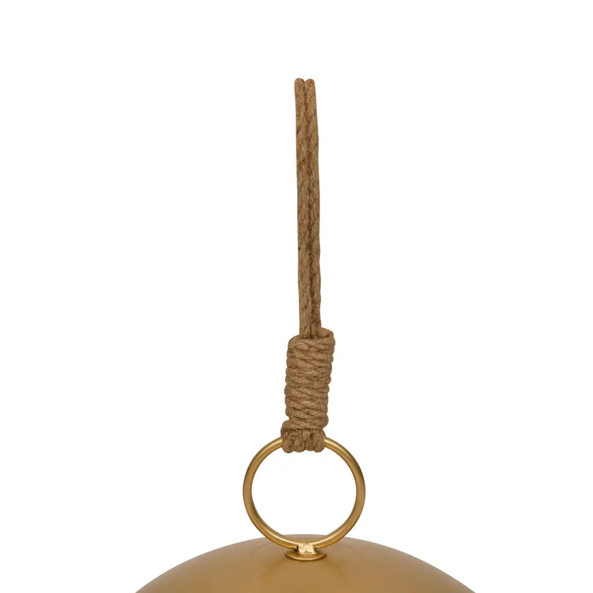 Décoration extérieure grelot métal D.40cm doré