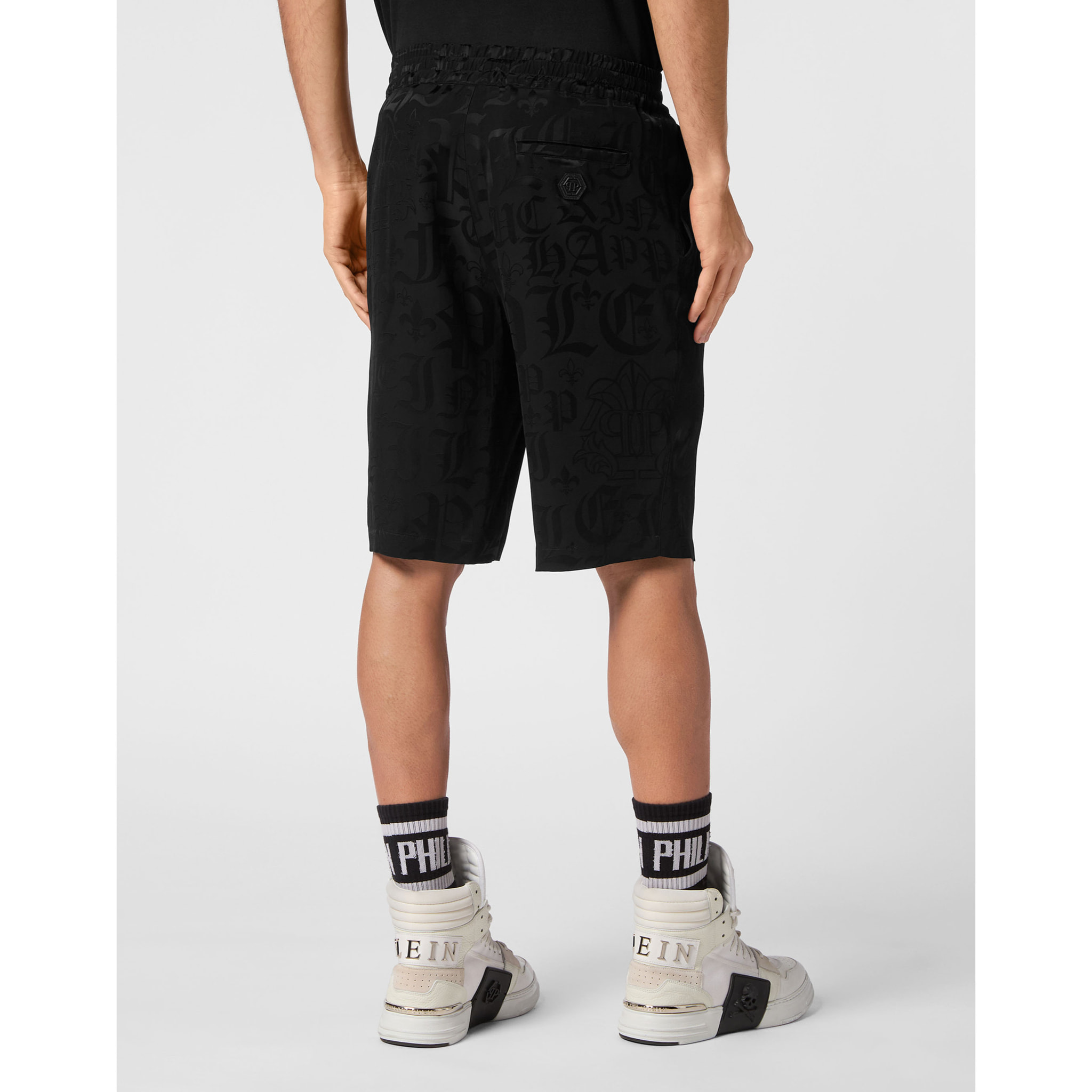 PHILIPP PLEIN Pantalones cortos MONOGRAM