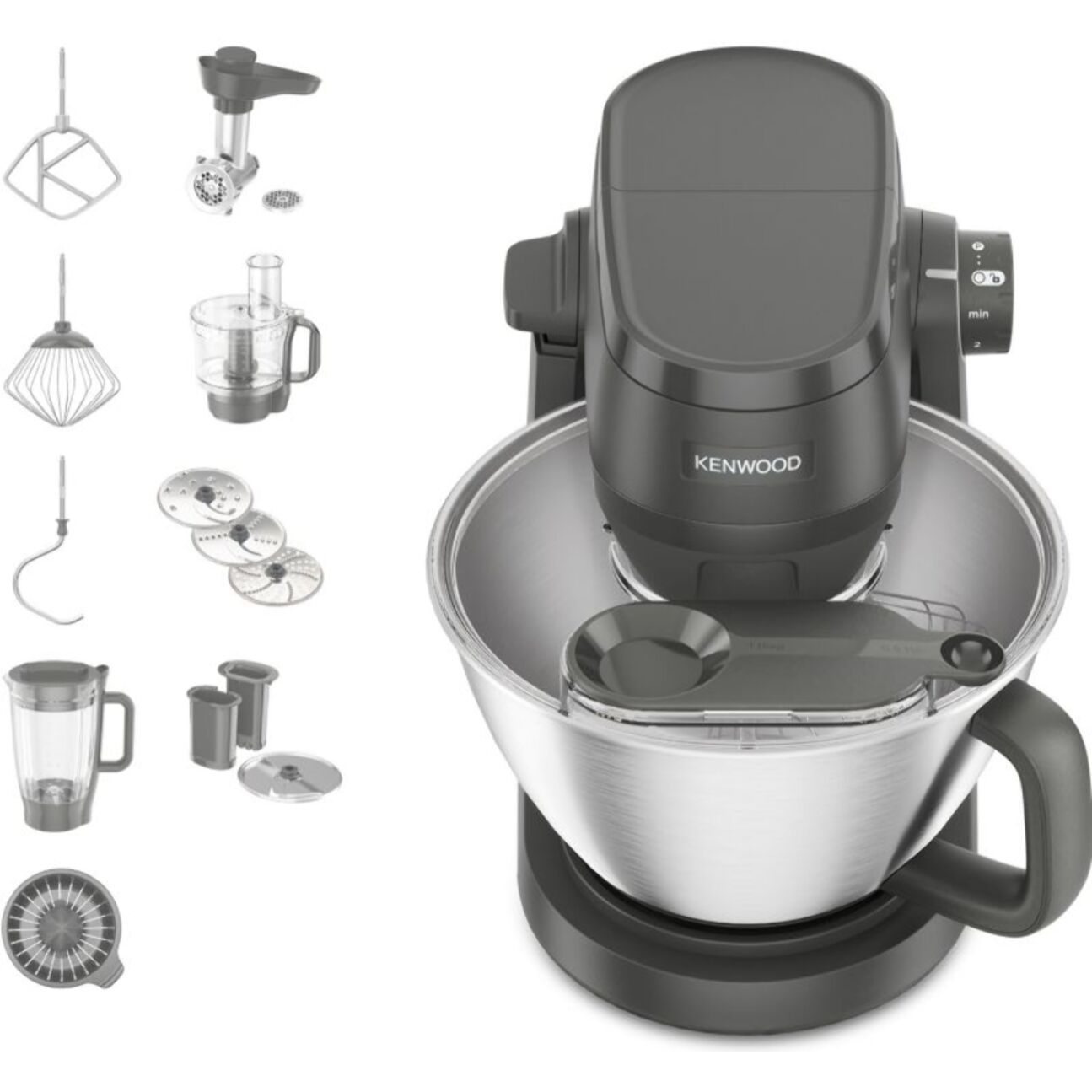 Robot pâtissier KENWOOD MULTI-TASKER KHC30.070GY