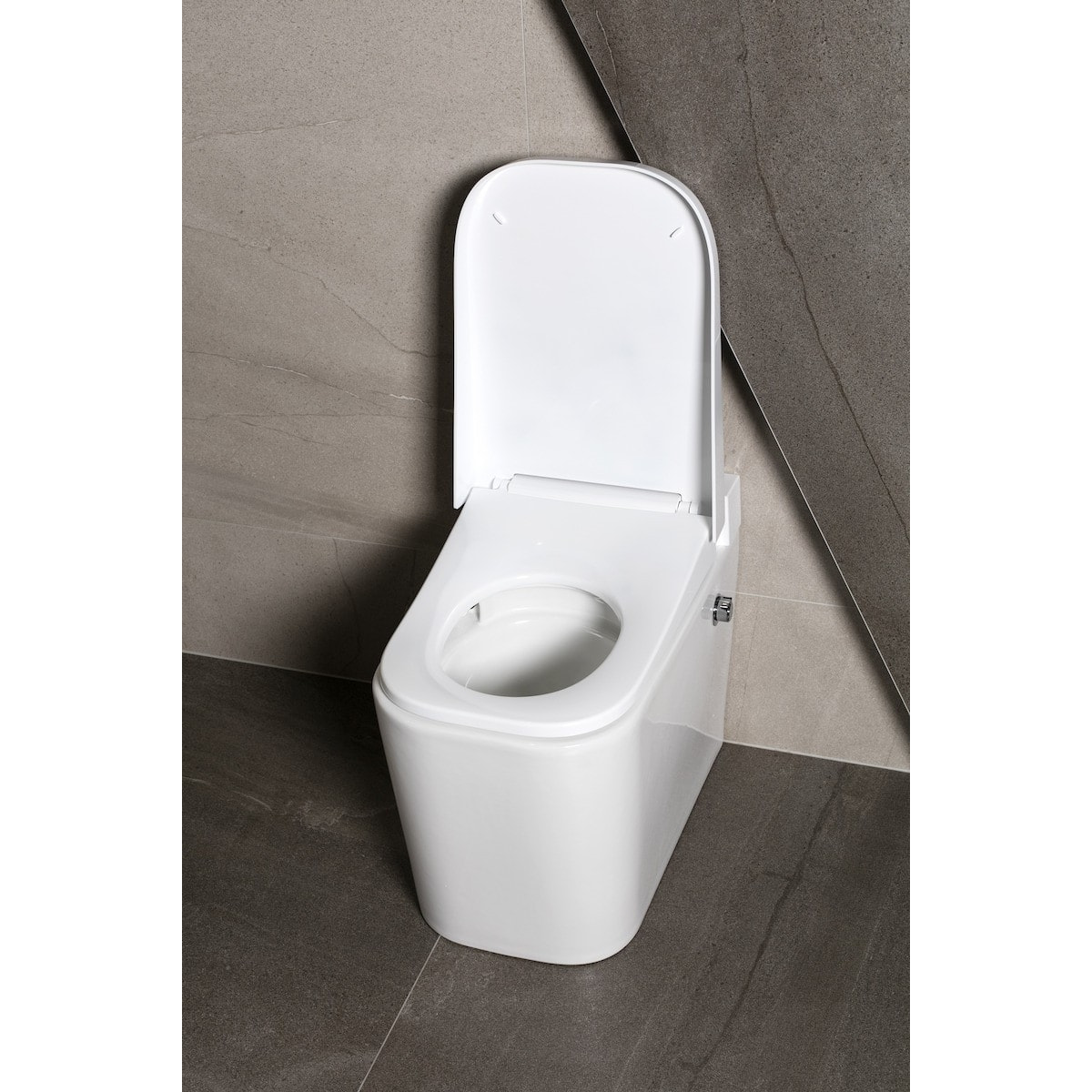 OptimFlush WC hybride avec réservoir intégré et abattant frein de chute (SATOFSHFS2)