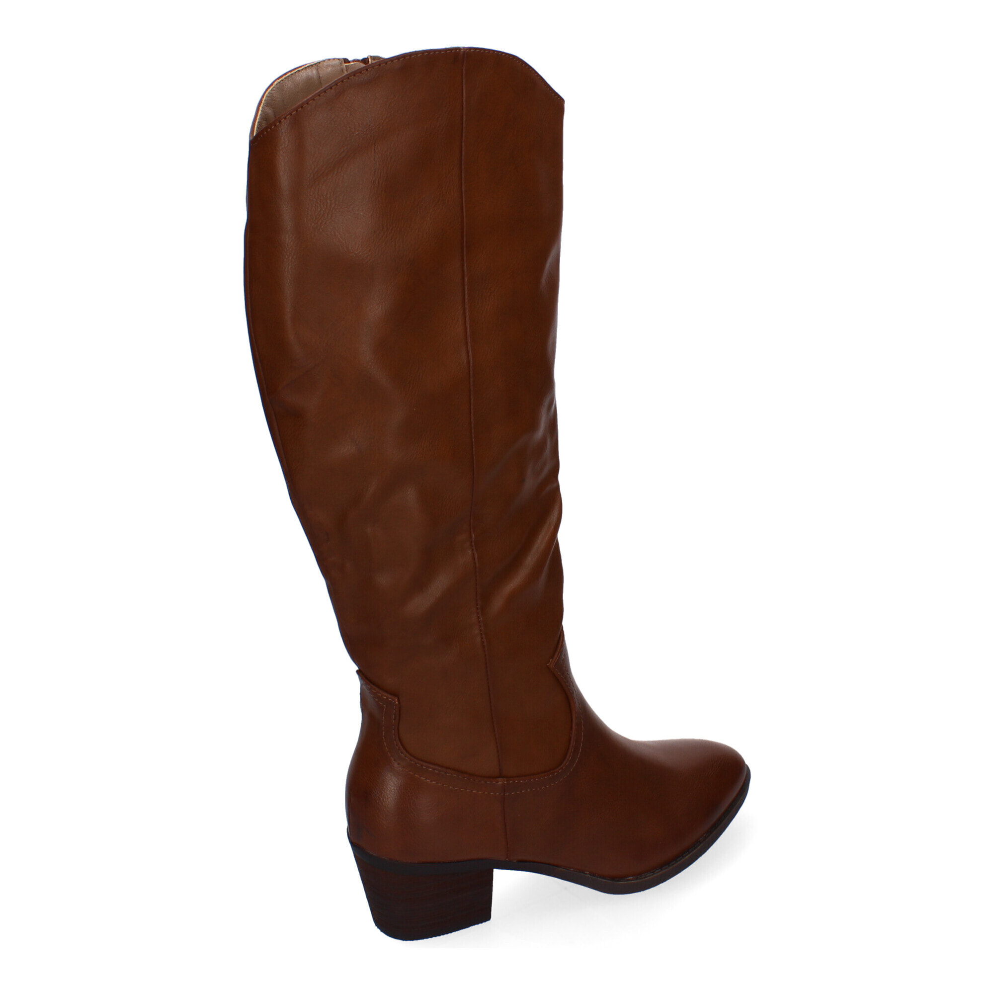 Botas de Tacón para Mujer, Comodas y Elegantes, Detalles de Caña Arrugada