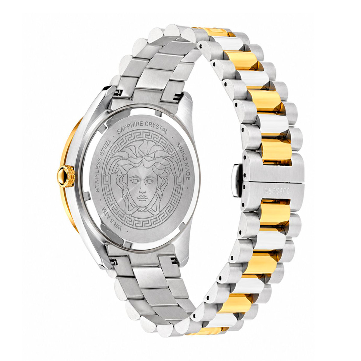 Reloj Versace VE8E00424 Hombre Analogico Cuarzo con Correa de Acero inoxidable