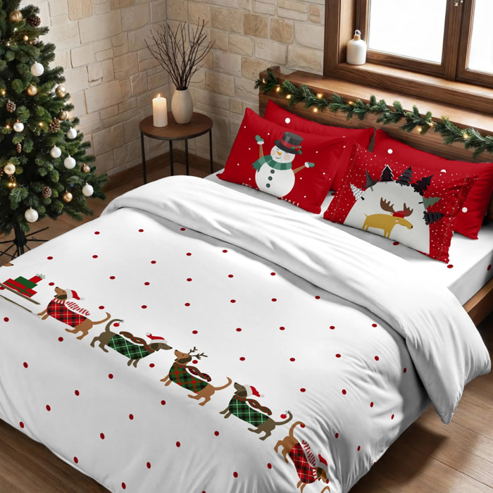 Housse de couette avec clics 100% coton Laponia 51