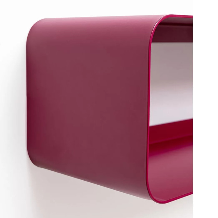 Étagère murale Lounge 58cm violette Kare Design