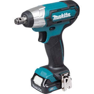 Atornillador de impacto MAKITA de 12V Li-Ion 145Nm - 2 baterías + cargador - en caja - TW141DWAJ