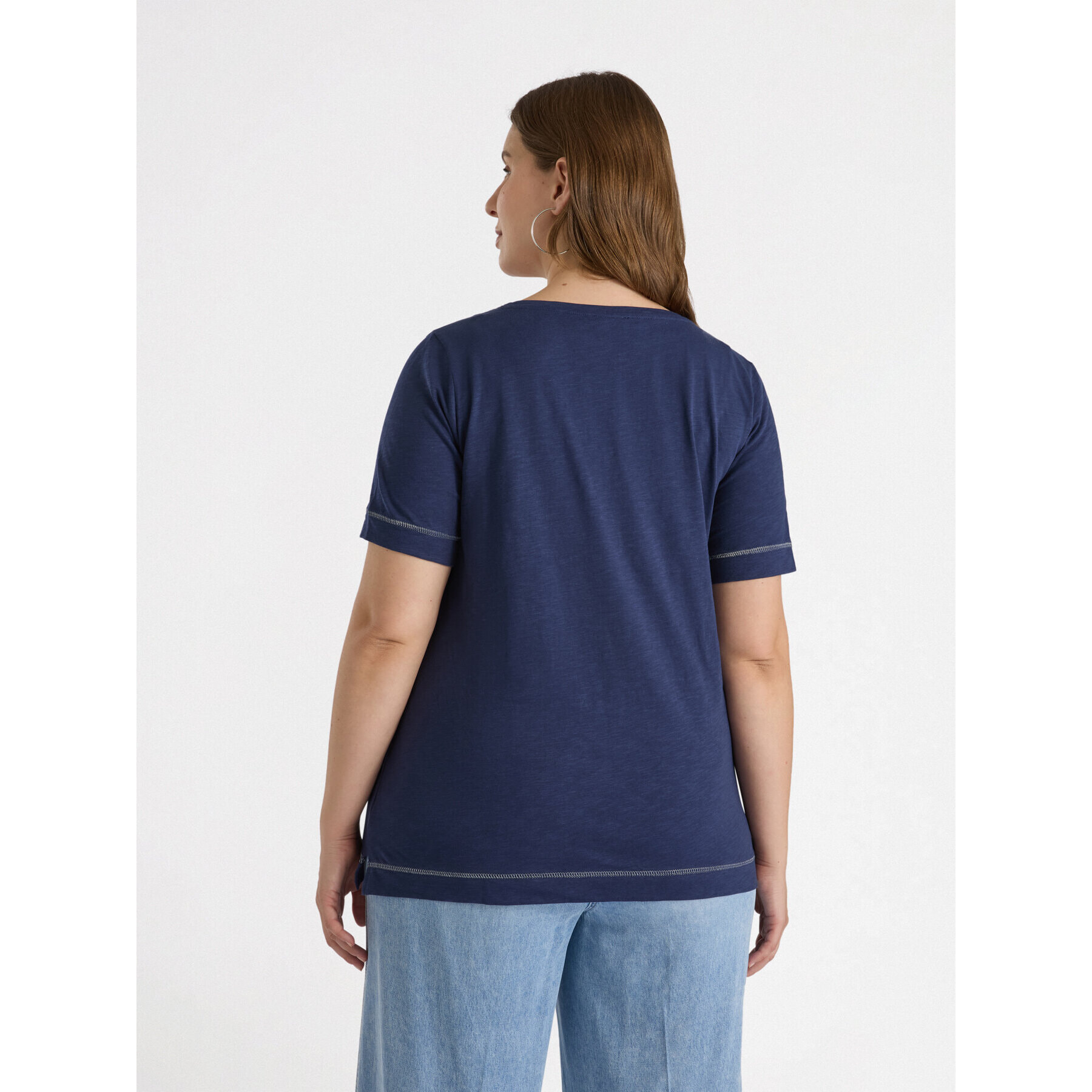 Fiorella Rubino - T-shirt con scritta - Blu