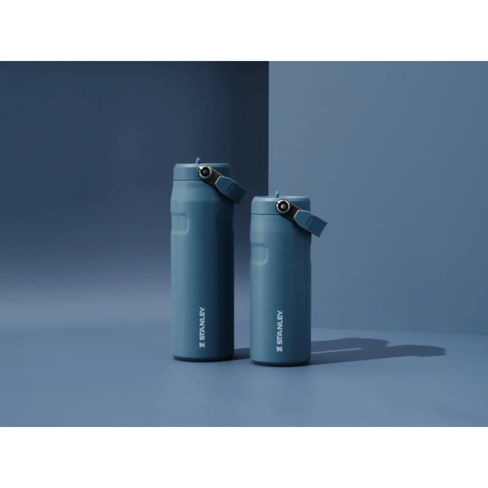Borraccia Con Cannuccia - 0,47L - ICEFLOW™ BOTTLE FLIP STRAW 2.0 - Indigo