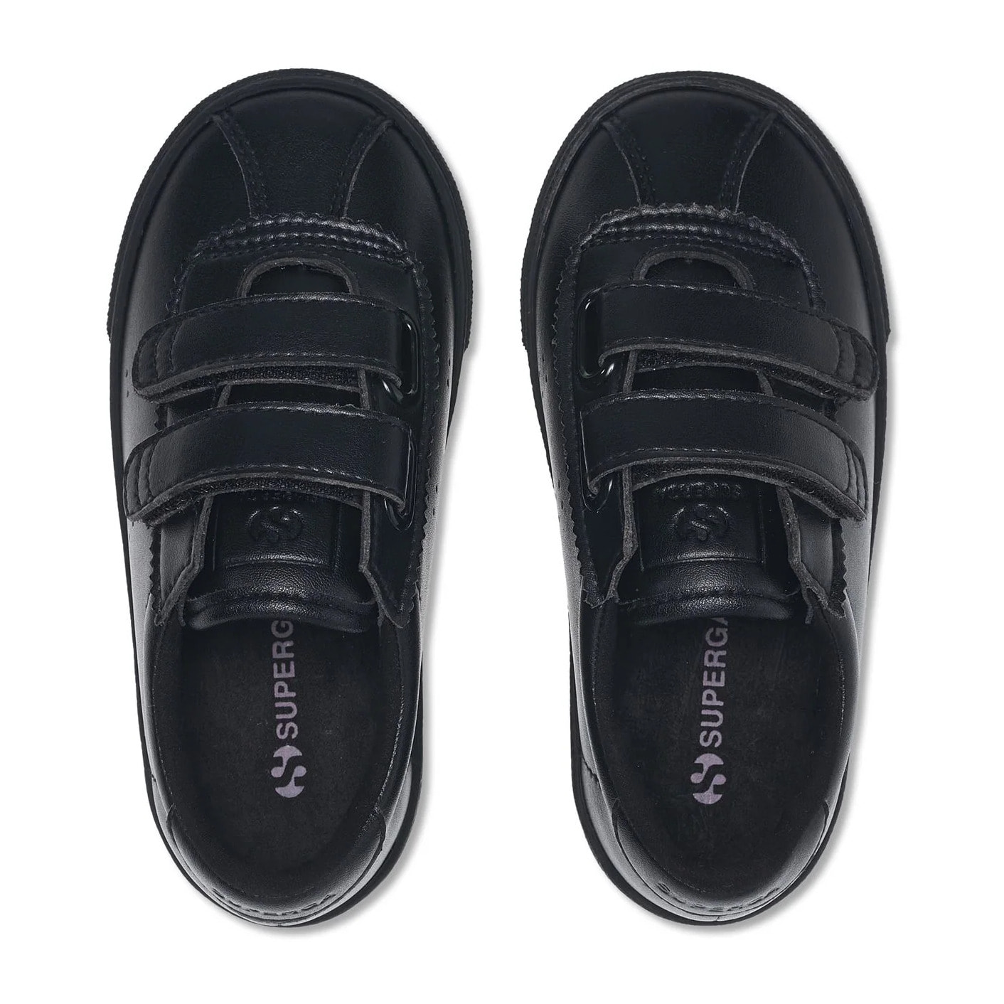 Superga - Zapatillas Niño/a Negro - 2843 KIDS CLUB S STRAPS VEGAN MATERIAL