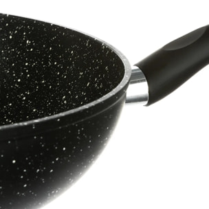 Wok aluminium forgé 28 cm Caractère