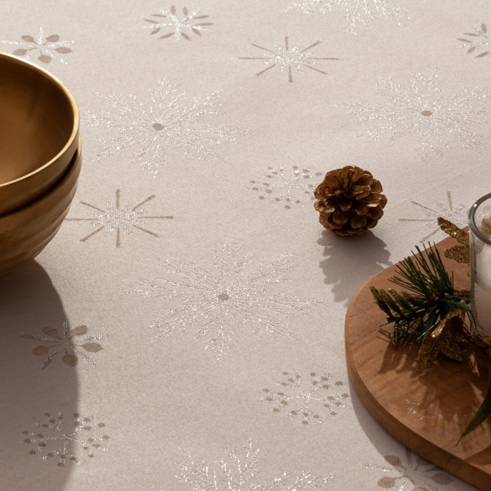 Mantel antimanchas GLORY PLATA