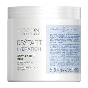 REVLON PROFESSIONAL Restart Hydration Moisture Rich Mask 500ml