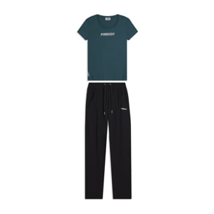 Completo T-shirt Comfort e Pantalone Gamba Dritta