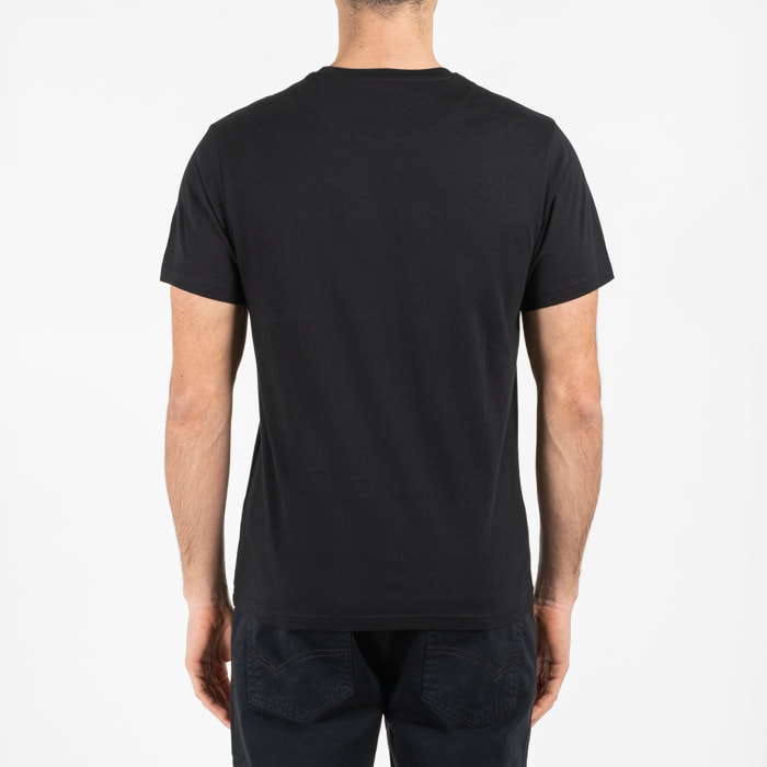 T-shirt jersey cotone organico con stampa narrow fit