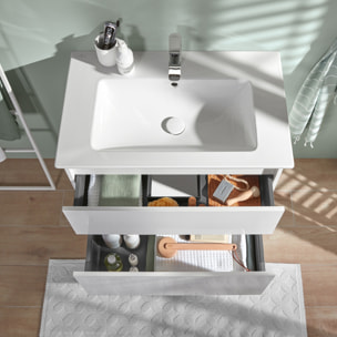 Set meuble avec vasque Finero Villeroy & Boch 80cm Blanc brillant