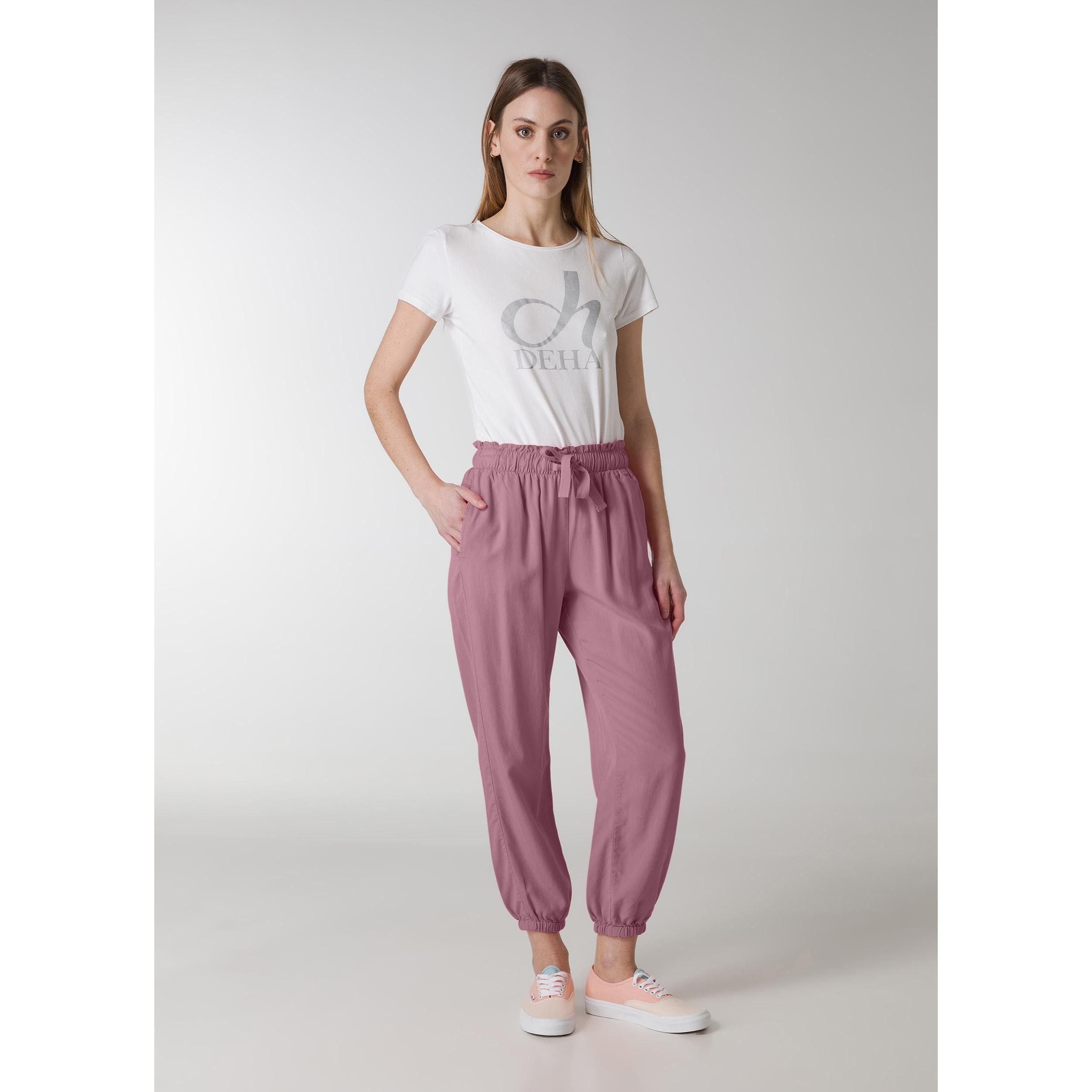 DEHA - Jogger LYOCELL JOGGER PANTS in Lyocell per donna