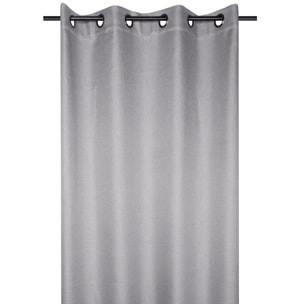Rideau occultant doublure polaire - Gris Perle