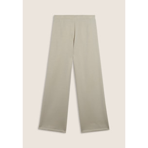 Pantaloni donna wide leg mélange lurex