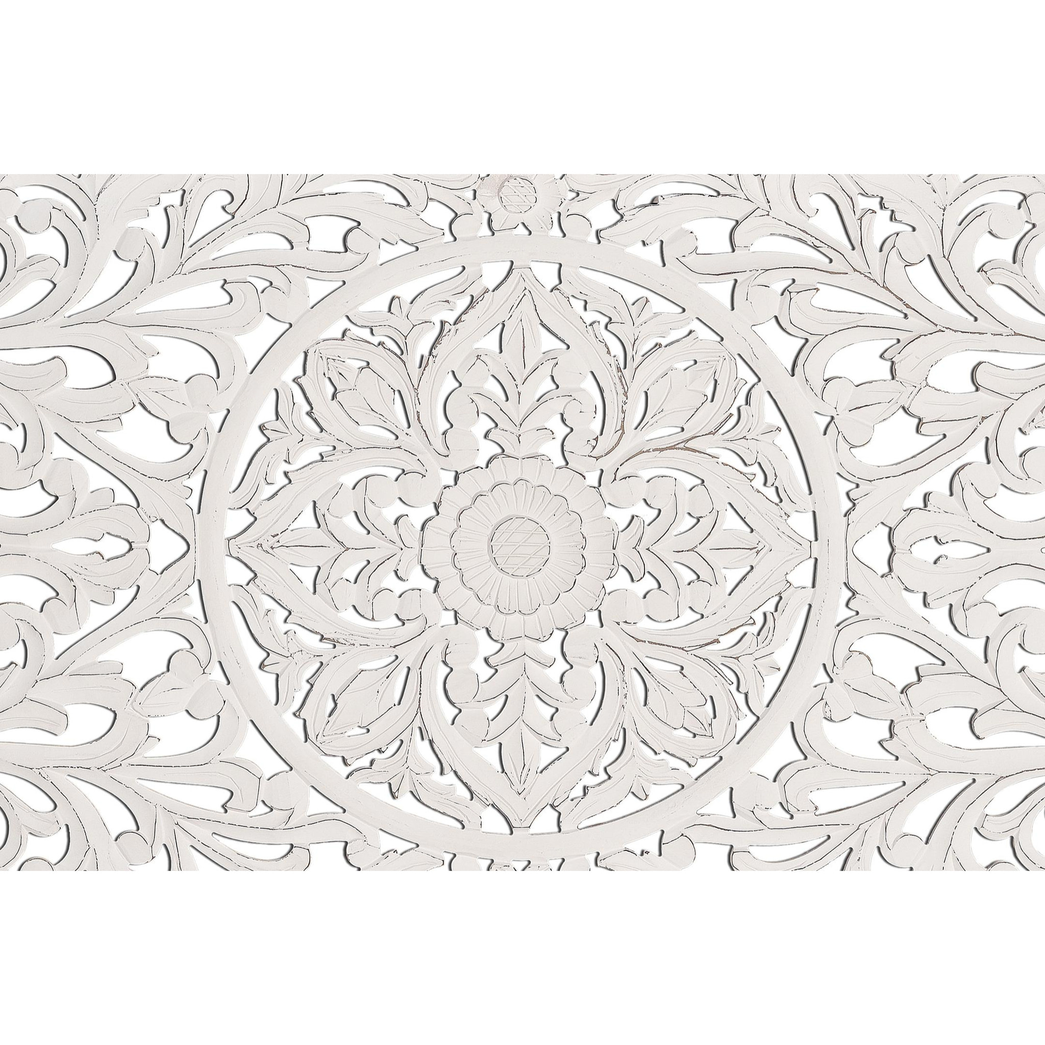 Cabecero de Mdf 166 Cm Estilo Étnico Tallado
