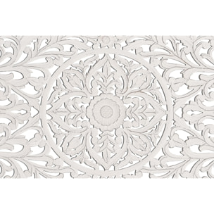 Cabecero de Mdf 166 Cm Estilo Étnico Tallado