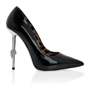 PHILIPP PLEIN Decoltè Hi-Heels SKULL