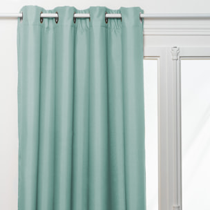Rideau isolant Neal vert céladon 140x260cm