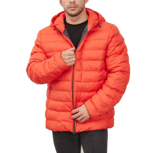 Abrigos Hombre de la marca GEOX  modelo M2628A T2937 M DENNIE HOOD JACKET NARANJA