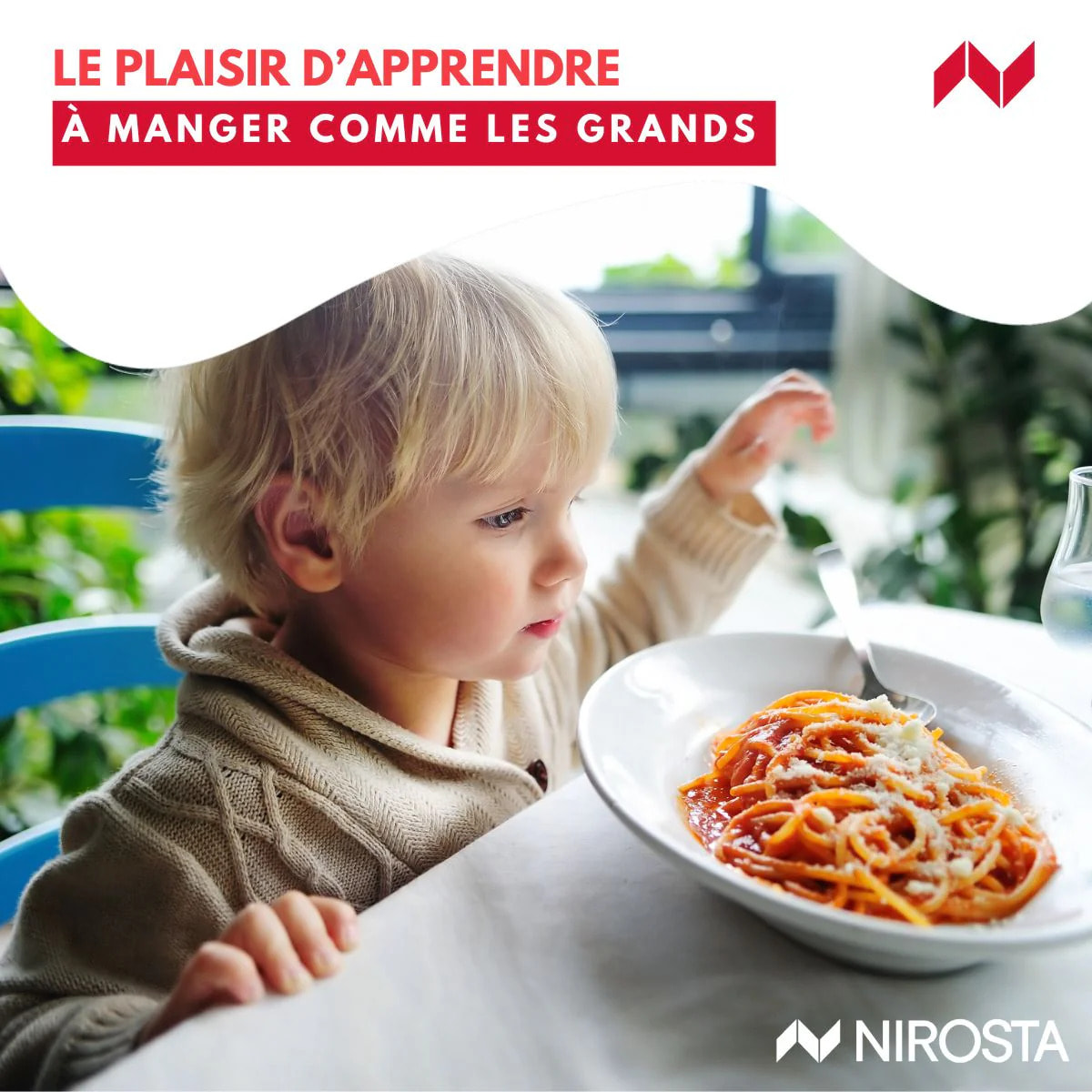 Set de 4 couverts pour enfants Nirosta Safari