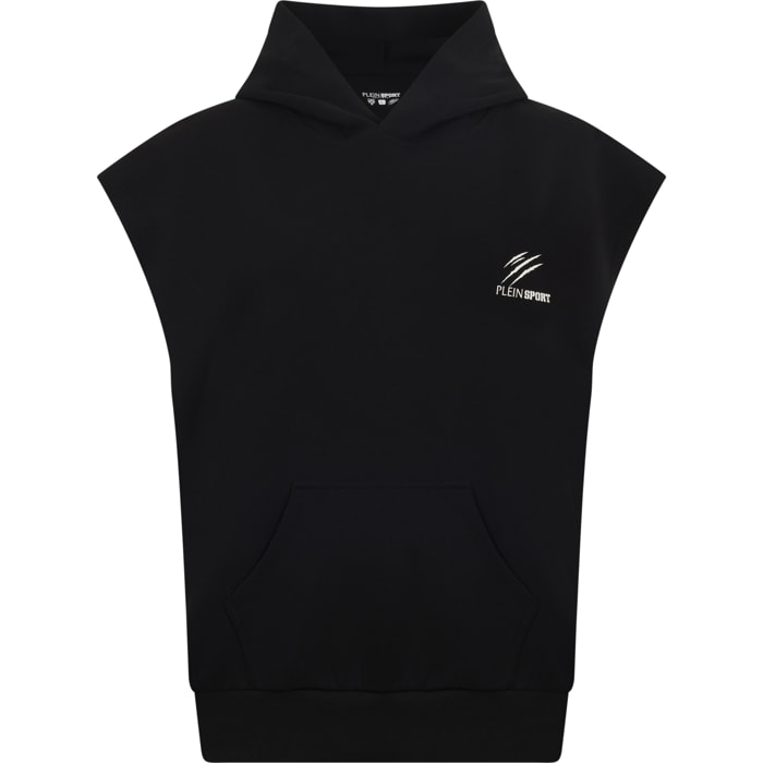 PLEIN SPORT Pique Hoodie Vest Icon