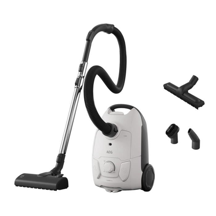 AEG Aspiradora con bolsa 5000 de 650 W y 78 dB(A) AB51C2SW | Reacondicionado