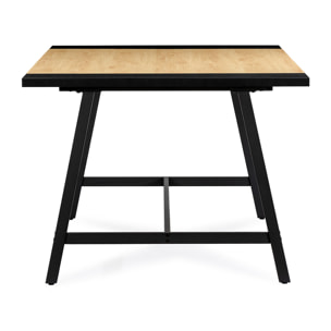 Mesa de comedor Caracas efecto Roble, 160 cm