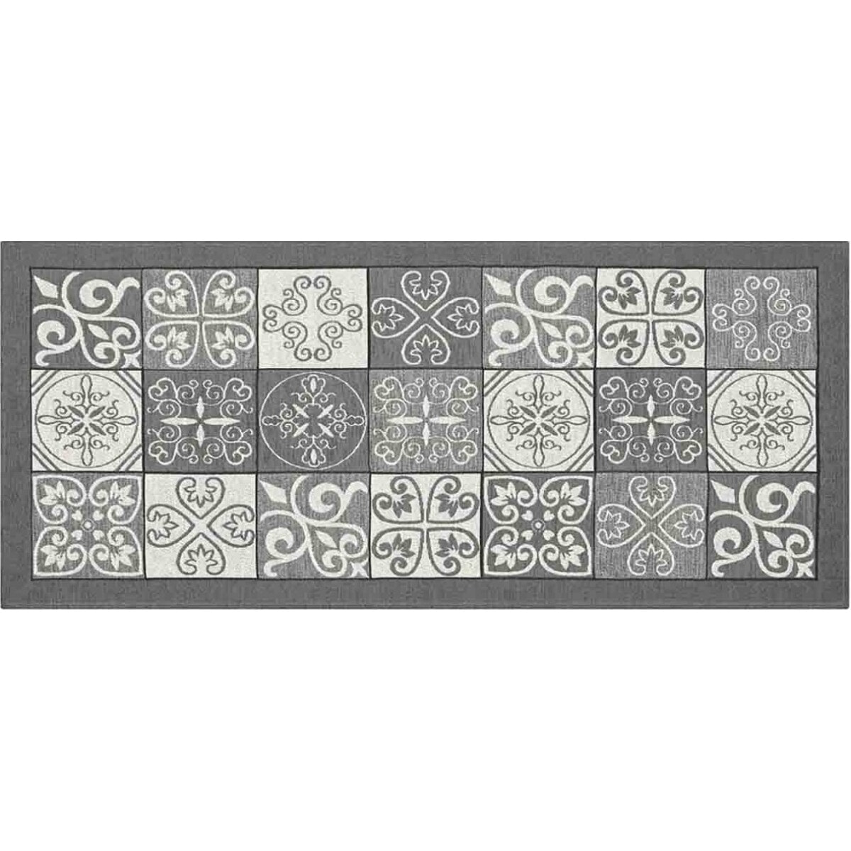 Tappeto Guida Cucina Grigio