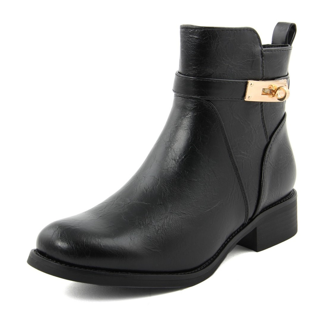 Stivaletto Donna colore Nero-Altezza tacco:3,5cm