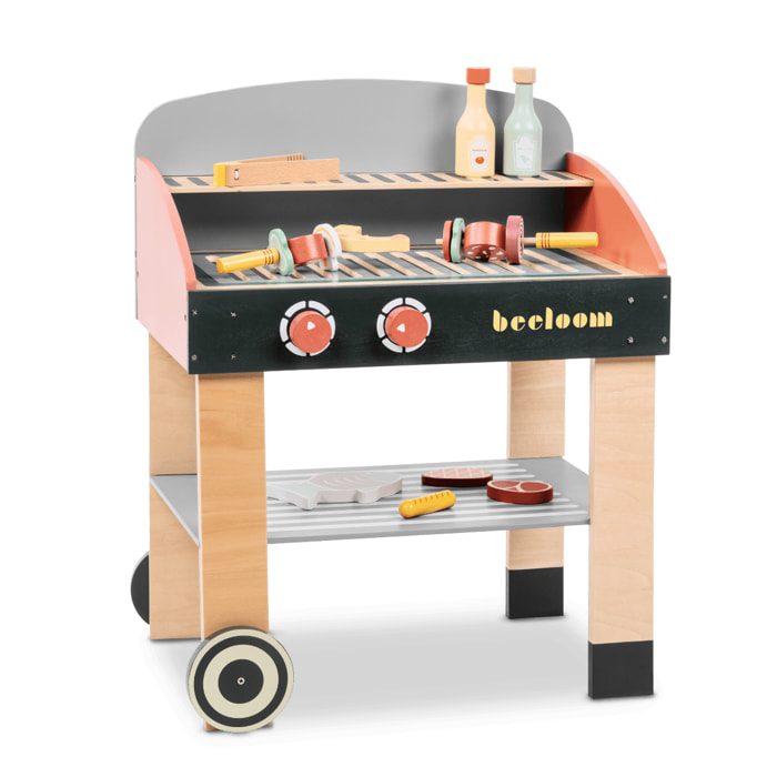 Cocinita barbacoa de madera infantil Babycue