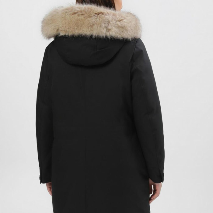 Abrigos Mujer de la marca GEOX  modelo W CARUM NEGRO