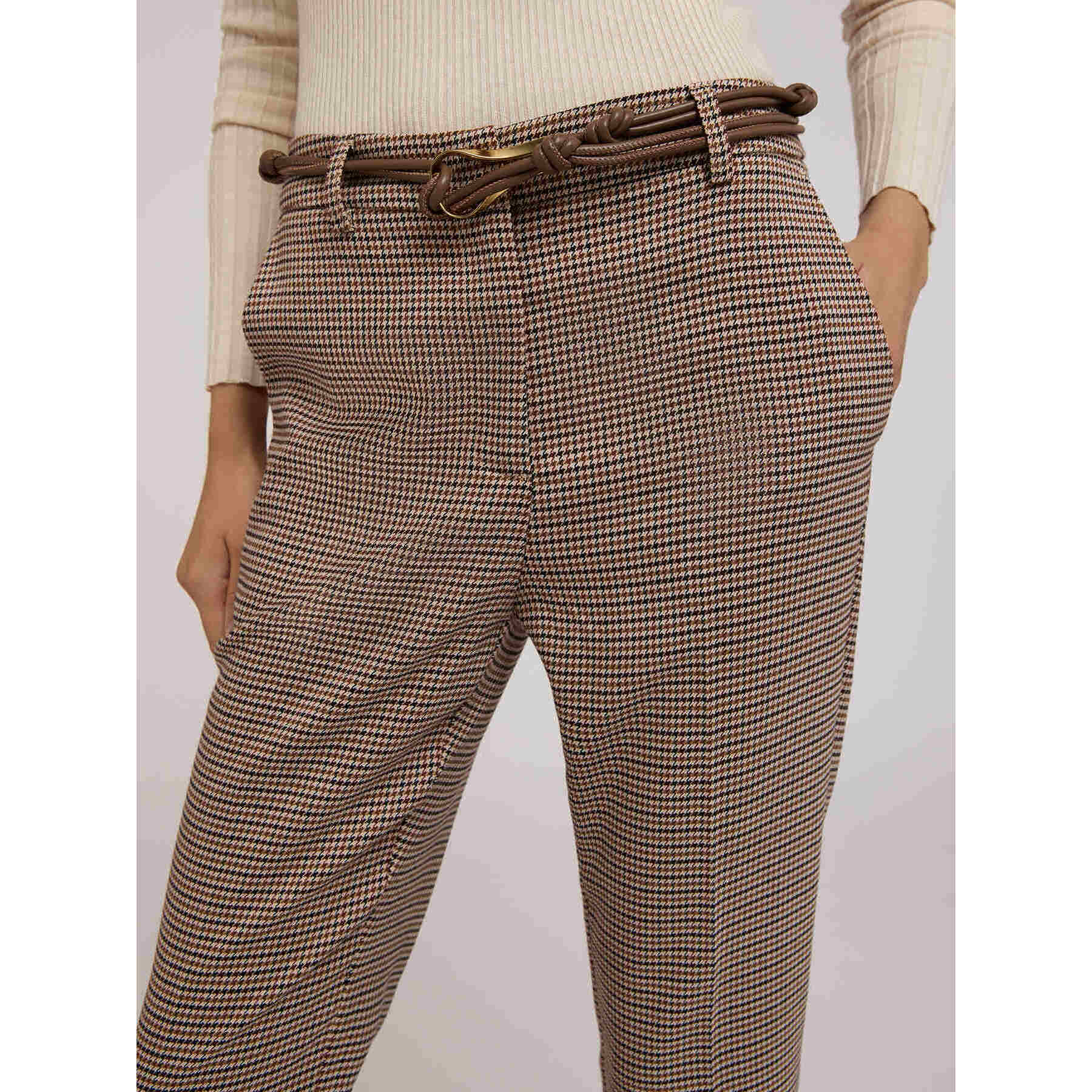 Motivi - Cintura boho con nodi - Marrone