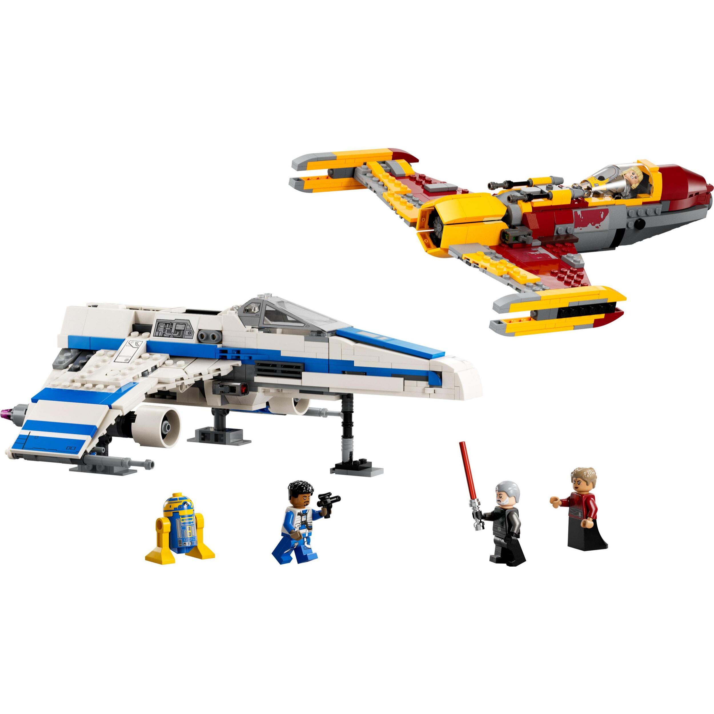 LEGO STAR WARS 75364 - E-WING DELLA NUOVA REPUBBLICA VS STARFIGHTER DI SHIN HATI