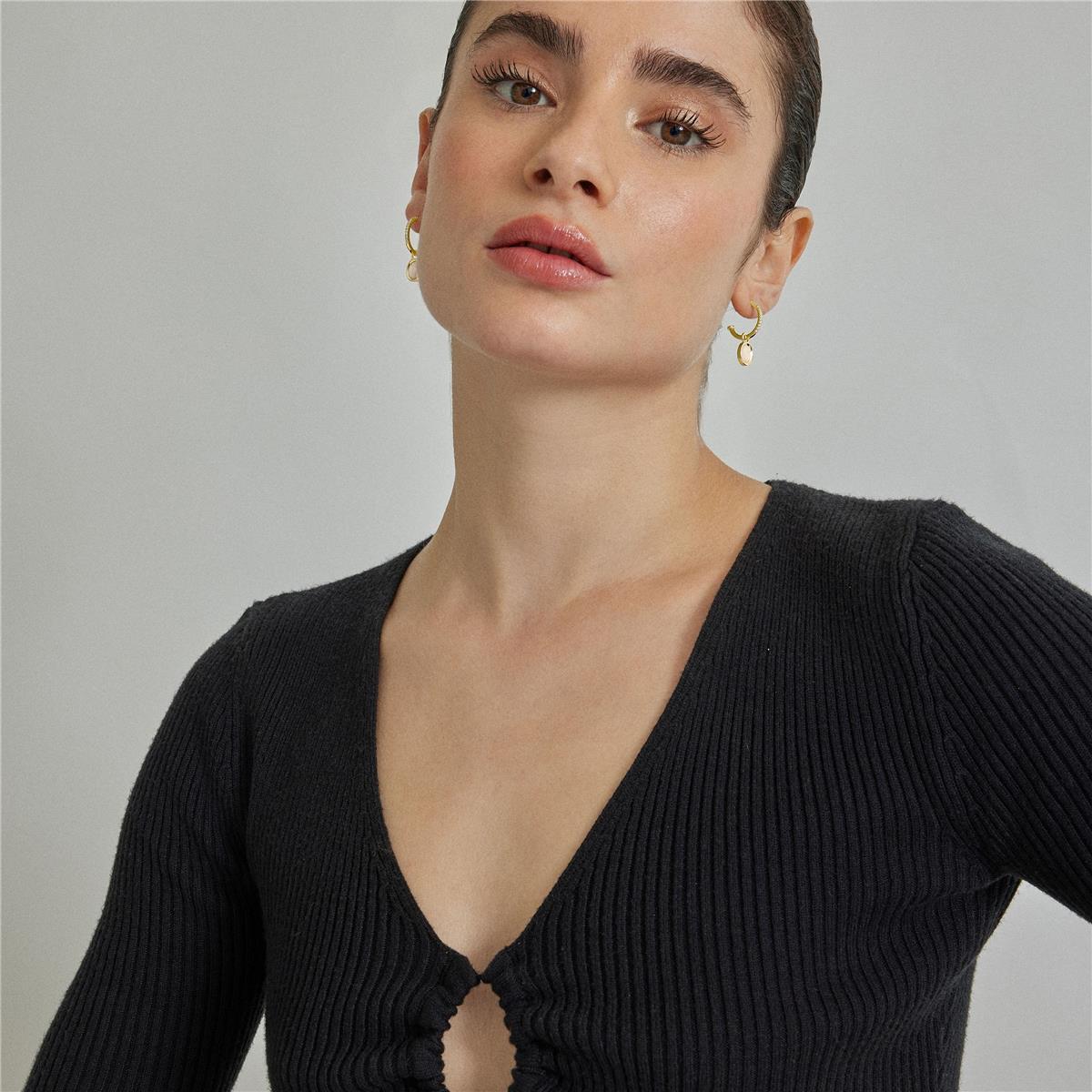 Pendientes Lux by Lux acabados baño Oro 18K