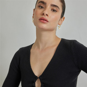 Pendientes Lux by Lux acabados baño Oro 18K