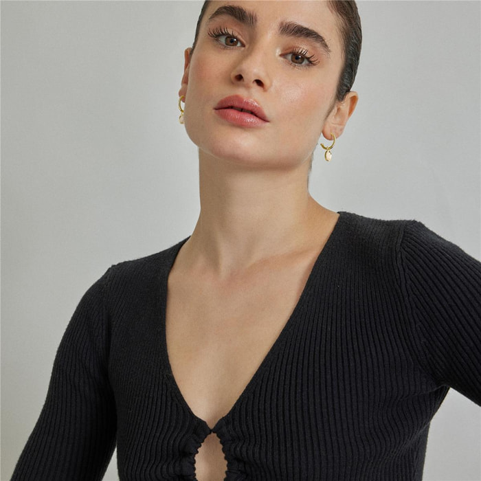 Pendientes Lux by Lux acabados baño Oro 18K