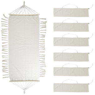 Hammac Franges Terre Inconnue 285x90cm - Lot De 6