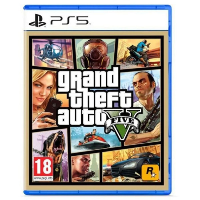 Jeu PS5 TAKE 2 GTA V PS5