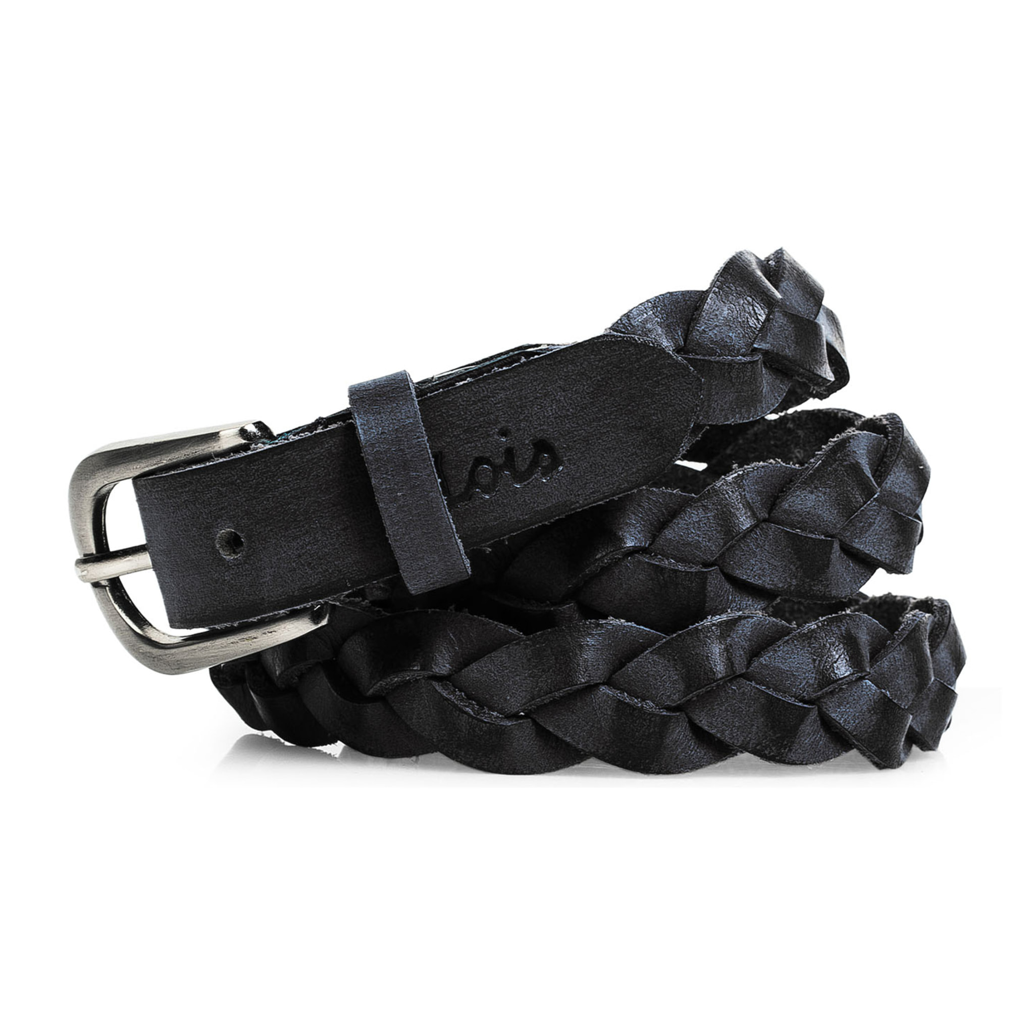 Cinturon Lois De Piel Negro 90