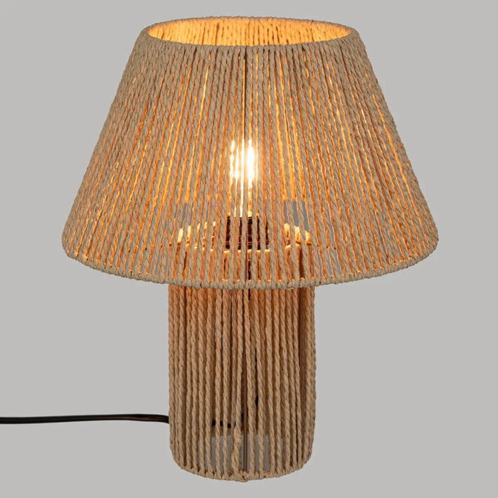 Lampe "Salva" en métal H38cm