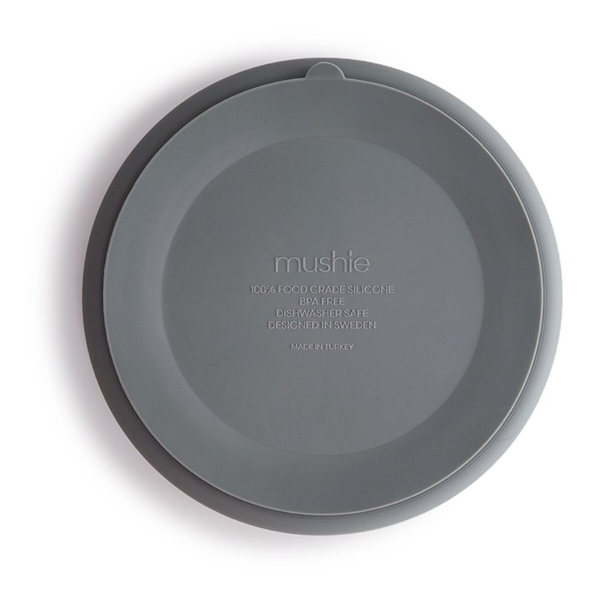 Mushie Plato Ventosa-Compartimentos Solid