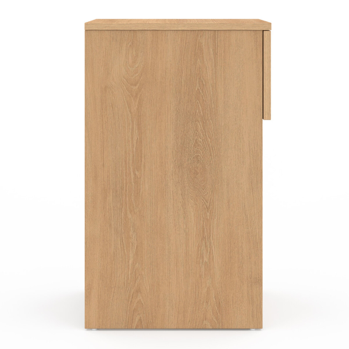 Tables de chevet Faustine effet lattes 1 tiroir - lot de 2