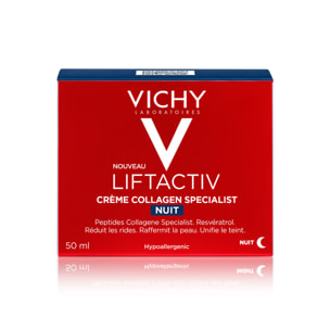 Liftactiv Collagen Spécialist - Crème de Nuit Anti-Rides et Anti-Tâches 50 ml