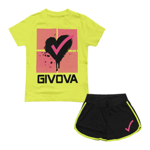 Completo Corto Bimba Ragazza GIVOVA Cotone