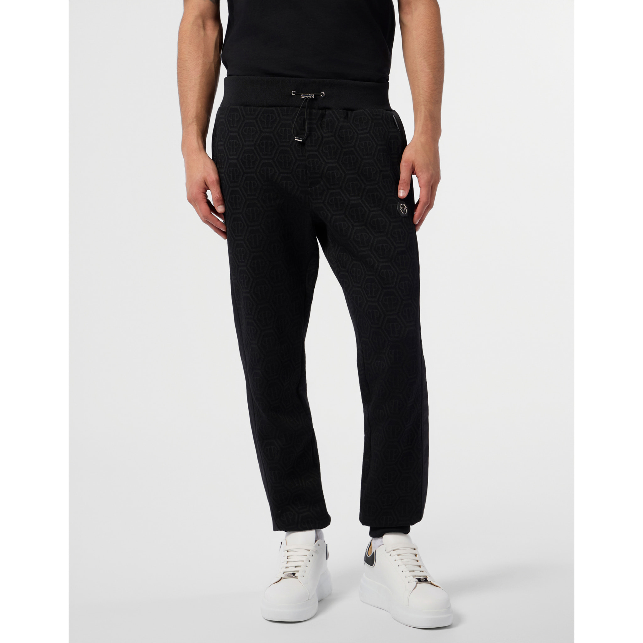 PHILIPP PLEIN Composed Jogger Pants Monogram Monogram