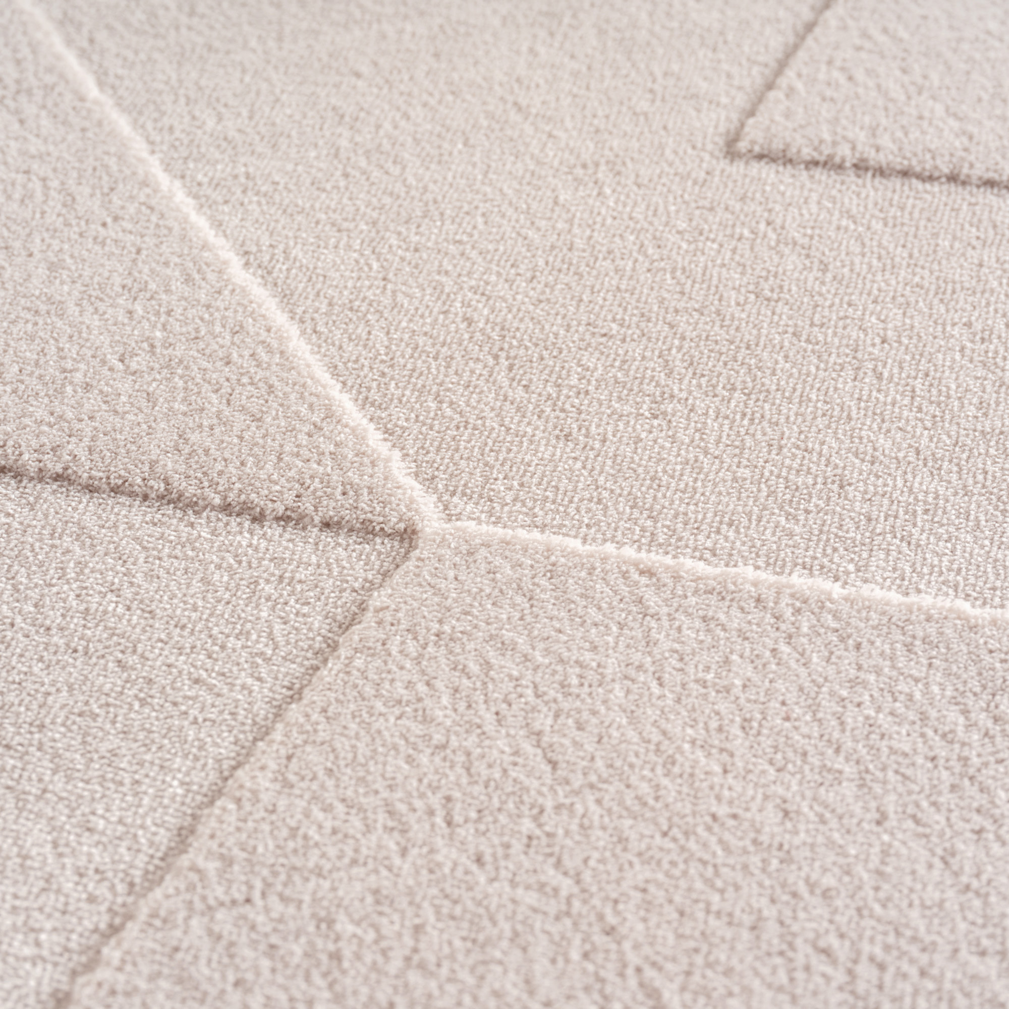LENNY - Tapis de salon creme au design moderne