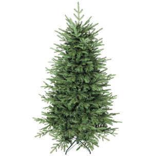 Árbol de Navidad Artificial 180 cm, Árbol de Navidad con 1794 Ramas Densas, Soporte Metálico Plegable, Fácil Montaje, para Salón, Interior, Verde